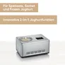 Severin EZ 7406 Eismaschine mit Kompressor 2l + zusätzlichem Behälter