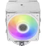 SCYTHE Mugen 6 SCMG-6000DWR Dual Fan White ARGB Edition CPU Kühler für AMD/Intel CPU