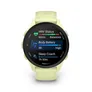 Garmin Forerunner® 70 Zitrone/Schwarz mit Schnellwechsel-Silikon-Armband 20 mm