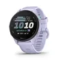 Garmin Forerunner® 70 Cool Lavender/Schwarz mit Schnellwechsel-Silikon-Armband 20 mm