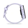 Garmin Forerunner® 70 Cool Lavender/Schwarz mit Schnellwechsel-Silikon-Armband 20 mm