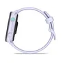 Garmin Forerunner® 70 Cool Lavender/Schwarz mit Schnellwechsel-Silikon-Armband 20 mm