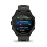Garmin Forerunner® 170 Schwarz mit Schnellwechsel-Silikon-Armband 20 mm
