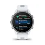 Garmin Forerunner® 170 Steinweiss/Pudergrau mit Schnellwechsel-Silikon-Armband 20 mm Steinweiss/Cloud Blue