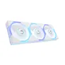 ASUS ROG Eurux GR120 ARGB Reverse Fan White Edition, 120mm, Triple-Pack