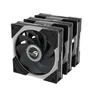 ASUS ROG Eurux GR120 ARGB Reverse Fan Black Edition, 120mm, Triple-Pack