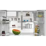 Siemens KF96DPPEA iQ700 Freistehende Kühl-Gefrier-Kombination Chrome
