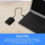 Western Digital WD Elements Portable USB-C 2 TB Externe HDD | 2,5" Festplatte | USB 3.2 Gen 1 | Plug & Play | Schwarz