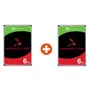 Seagate 2er Set IronWolf Pro NAS HDD ST6000NT001 12 TB - 2x 6 TB 3,5 Zoll SATA 6 Gbit/s CMR