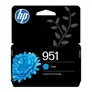 HP Original 951 Druckerpatrone Cyan (CN050AE#LS1) für ca. 535 Seiten Instant Ink