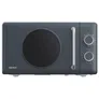 Medion MD100119 Retro Mikrowelle grau 800W 20L