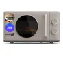 Medion MD100119 Retro Mikrowelle Mocca 800W 20L