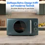 Medion MD100119 Retro Mikrowelle petrol 800W 20L