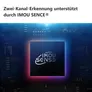 Imou Cruiser Dual 2 Pro 8MP WLAN-Überwachungskamera mit Doppelobjektiv und Warnleuchten