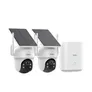 AOSU Smart Security SolarCam D1 2-Cam Classic Kit