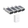 AOSU Smart Security SolarCam P1 SE System 4-Cam Kit