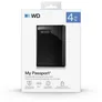 WD My Passport 4 TB externe Festplatte (HDD) USB-C Schwarz