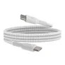 Belkin BoostCharge bis 60W USB-C/USB-C-Kabel 1 m Weiß geflochten