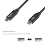 Club3D CAC-2506 USB-C®-Sicherheitskabel 240W Datenübertragung 2m