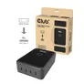 Club 3D CAC-1933 Ladegerät 4-Port USB-C® 240W GaN PD 3.1 + PPS + LED Display