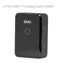 Club 3D CAC-1933 Ladegerät 4-Port USB-C® 240W GaN PD 3.1 + PPS + LED Display