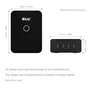 Club 3D CAC-1933 Ladegerät 4-Port USB-C® 240W GaN PD 3.1 + PPS + LED Display