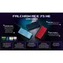 ASUS ROG Falchion Ace 75 HE Schwarz – Kabelgebundene Gaming-Tastatur, 75% Tastatur-Layout, Hot-Swap-fähig, Rapid Trigger, 8000 Hz Abtastrate