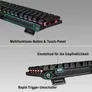 ASUS ROG Falchion Ace 75 HE Schwarz – Kabelgebundene Gaming-Tastatur, 75% Tastatur-Layout, Hot-Swap-fähig, Rapid Trigger, 8000 Hz Abtastrate
