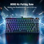 ASUS ROG Falchion Ace 75 HE Schwarz – Kabelgebundene Gaming-Tastatur, 75% Tastatur-Layout, Hot-Swap-fähig, Rapid Trigger, 8000 Hz Abtastrate