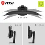 MSI MAG 341CQPDE QD-OLED X28 34 Zoll UWQHD Quantum Dot Panel 21:9 280 Hz Curved Gaming Monitor