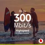 Vodafone Prepaid CallYa S | 40 GB statt 25 GB | 10 EUR Guthaben | ohne Vertrag | 5G | Allnet Flat | EU-Roaming | weltweit nutzbar