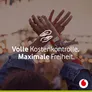 Vodafone Prepaid CallYa S | 40 GB statt 25 GB | 10 EUR Guthaben | ohne Vertrag | 5G | Allnet Flat | EU-Roaming | weltweit nutzbar