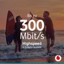 Vodafone Prepaid CallYa M | 65 GB statt 50 GB | 15 EUR Guthaben | ohne Vertrag | 5G | Allnet Flat | EU-Roaming | weltweit nutzbar