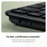 Satechi Slim EX3 Wireless Keyboard Space Black DE