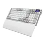 ASUS ROG Azoth 96 HE Weiß – Kabellose Analoge Gaming Tastatur - Hot-Swap ROG HFX V2 Magnetic Switches, USB-C, 2.4Ghz, Bluetooth, 8000 Hz Abtastrate, OLED Touchscreen