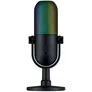 Razer Seiren V3 Chroma 32-Bit DSP Gaming-Mikrofon Schwarz – KI-Audio, Chroma RGB, Tap-to-Mute & Profi-Sound für Streaming