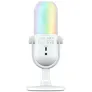 Razer Seiren V3 Chroma 32-Bit DSP Gaming-Mikrofon Weiß – KI-Audio, Chroma RGB, Tap-to-Mute & Profi-Sound für Streaming