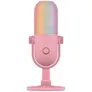 Razer Seiren V3 Chroma 32-Bit DSP Gaming-Mikrofon Quartz/ Rosa – KI-Audio, Chroma RGB, Tap-to-Mute & Profi-Sound für Streaming
