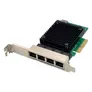 Digitus DN-10136 4-Port 2,5 Gigabit Ethernet Netzwerkkarte, RJ45, PCI Express, Realtek Chipsatz