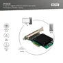 Digitus DN-10136 4-Port 2,5 Gigabit Ethernet Netzwerkkarte, RJ45, PCI Express, Realtek Chipsatz