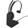 Jabra Evolve3 65 Mono UC Schwarz Kabelloses Bluetooth-Headset, USB-C Dongle und Ladestation, ANC, UC-zertifiziert