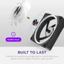 NZXT F120U Ultra RGB Gehäuselüfter 120mm Schwarz