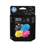HP Original 303 Druckerpatrone TriColour Kombi-Pack (3YM92AE#LS1) für ca. 365 Seiten Instant Ink