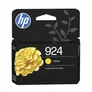 HP Original 924 Druckerpatrone Gelb (4K0U5NE#LS1) für ca. 400 Seiten Instant Ink