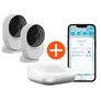 Homematic IP Access Point weiß + 2x Homematic IP Innenkamera basic