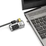 Kensington ClickSafe Universelles 3-in-1 Kombinationsschloss – Master Coded