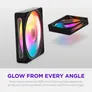 NZXT F120 RGB Gehäuselüfter 120mm Schwarz