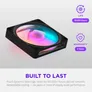 NZXT F120 RGB Gehäuselüfter 120mm Schwarz