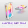 NZXT F120 RGB Gehäuselüfter 120mm Weiß