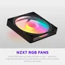 NZXT F140 RGB Gehäuselüfter 140mm Schwarz